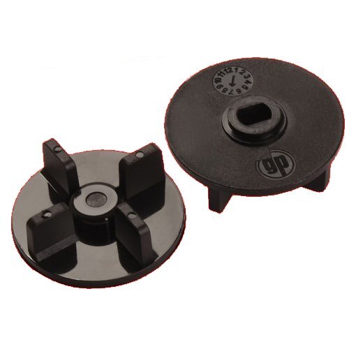 Machine Parts 4 Teeth Made In India Black Nylon Mixer Push Coupler at