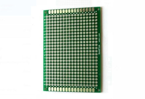 Size 5X7Cm Thickness 1.6Mm Double Side Copper Prototype Pcb Universal Board  Base Material: Fr3