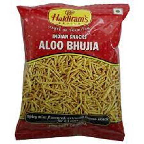 Best Quality Spicy Crispy Fried Salty Snacks Haldiram's Aloo Bhujia, 42 Gram