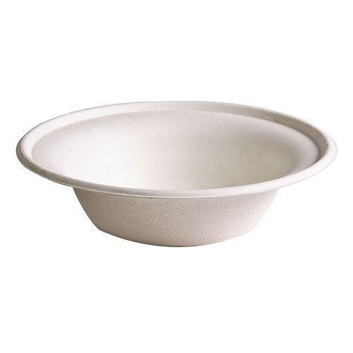 Biodegradable White Disposable Paper Bowl