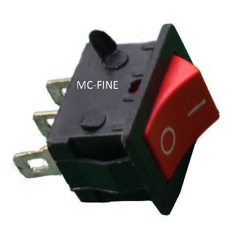 Durable, Proper Fit And Easy Installation With Three Pin Rocker Switch