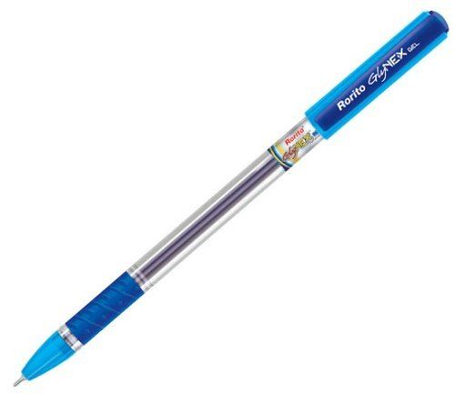 Blue Long Lasting Student Friendly Easy To Use And Soft Smooth Rorito Glidy Gel Pen 