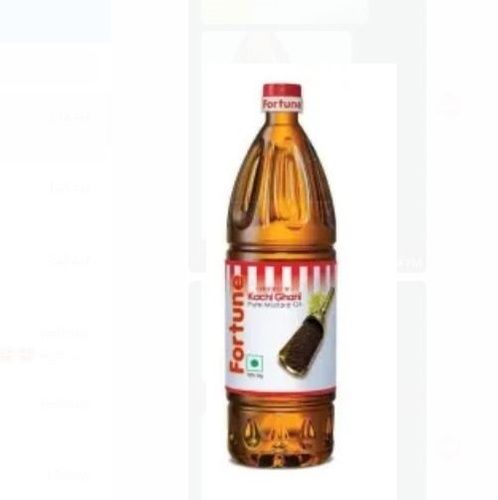 Common Organic Cultivation Type Premium Kachi Ghani Fortune Mustard Oil  Application: Cooking