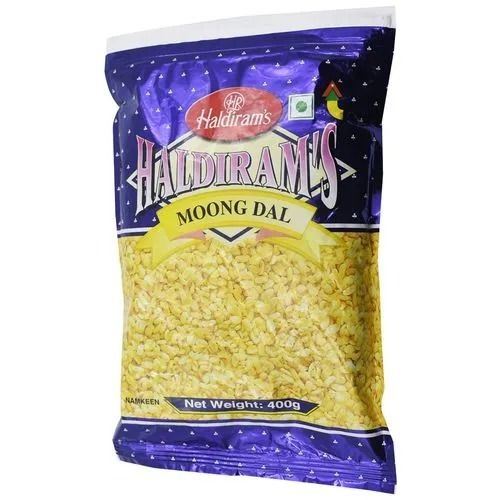 100 Percent Delicious Taste Haldirams Moong Dal Namkeen For Snacks, 400 Gram Fat: 10 Percentage ( % )