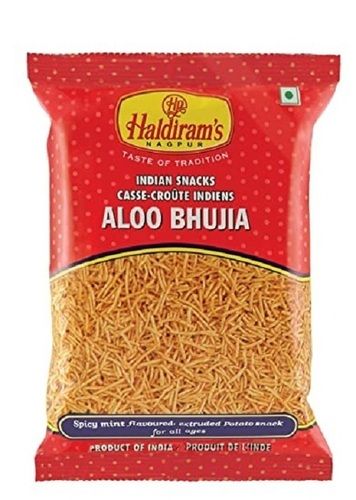 50 Gram Packaging Size Spicy And Crunchy Delicious Haldiram Aloo Bhujia  Carbohydrate: 2.3 Percentage ( % )