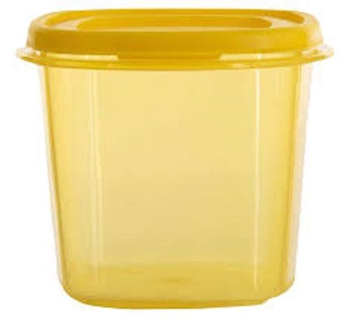 Plain Yellow food Storage And Etc, Plastic Containers 
