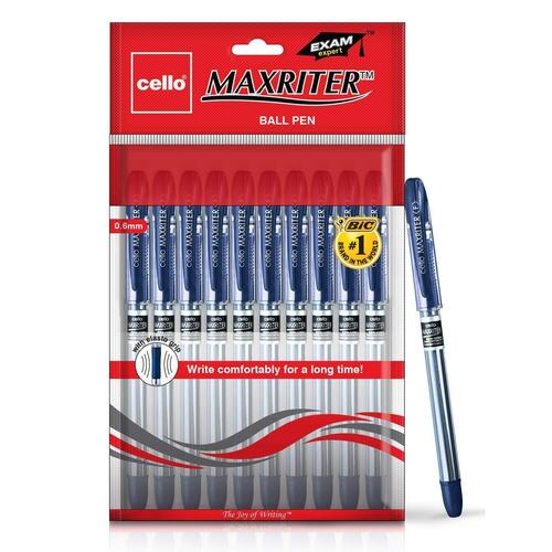 Cello STYLO BLUE Ink BallPoint Pen Pack 0.7 mm Office & Student Pens 10 20  pc