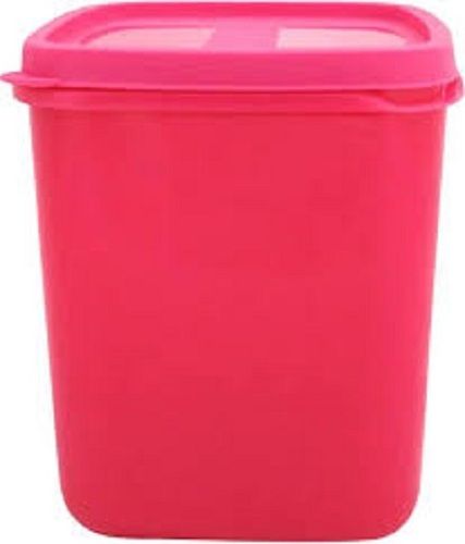 Red Long Storage Plastic Container 