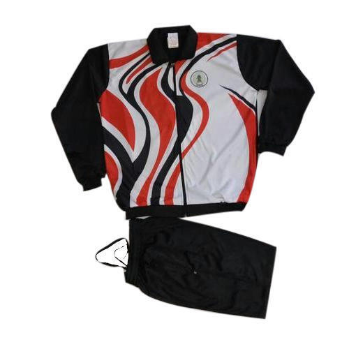 Men's Premium Track Suit - Lycra, S to XL, Black | Soft & Breathable Fabric, Anti-Wrinkle & Anti-Shrink, Easy To Wash