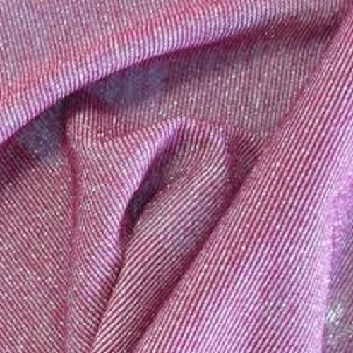 Pink Soft And Comfortable Skin Friendly Rayon Knitted Fabric For Textile Industry