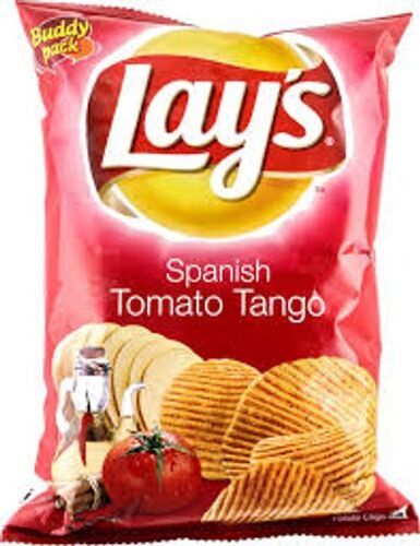 Tasty And Tangy Tomato Flavored Mouth Watering Lays Potato Chips