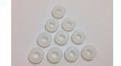 White Round 9Mm Size Electrical Wire Rubber Grommets  Hardness: Soft