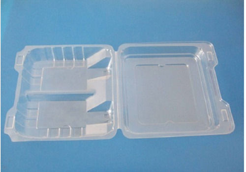 0.7mm Thickness Transparent Rectangle Shaped Packaging Pvc Blister Tray 