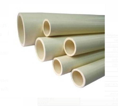 3 Meter Length White Color Round Shaped 1 Inch Thickness Pvc Water Pipes  Tolerance: 4 Millimeter (Mm)