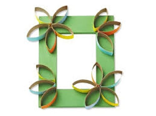 Green Attractive And Beautiful Square Shape Wall Mounted Decorative Photo Frame