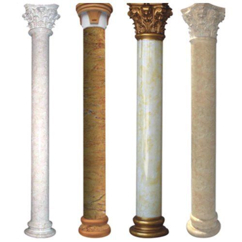 Designer Gloss Fiber Frp Pillar