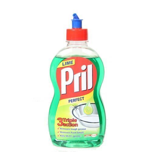 Lime Perfect 3 Triple Action Kills 99.9% Germs Pril Dishwash Liquid