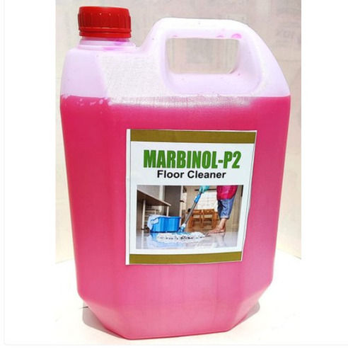 Marbinol P2 Transparent Pink Liquid Floor Cleaner Used For Home, 5 Liter Shelf Life: 6 Months