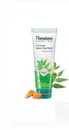 Smooth Texture Pack Of 50 Ml Herbal Himalayas Purifying Neem Face Wash For All Skin Type 