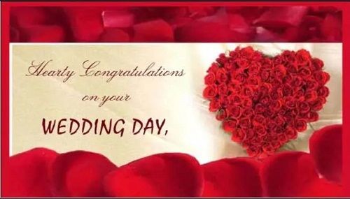 Red Color Hearting Wedding Greeting Card Printing Services By Rudra Press 