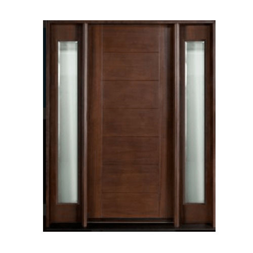 Crystalline Finishes Termite Proof Wooded Flush Door For Exterior Design: Plain