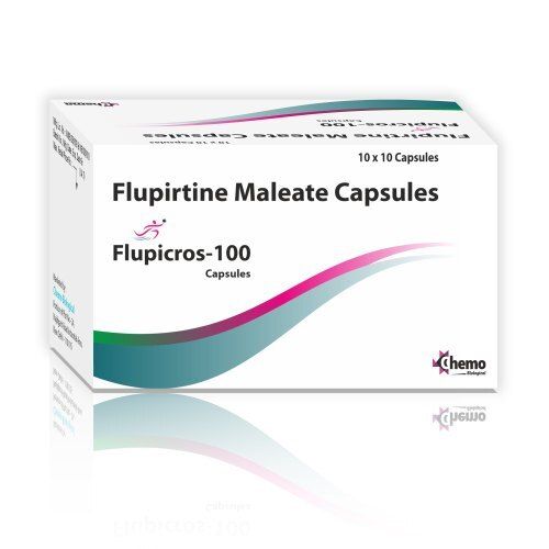 Flupirtine Maleate 100mg Capsules, 10x10 Capsule