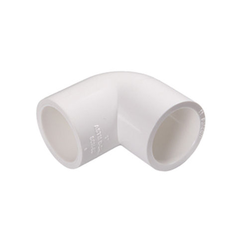 White Heavy-Duty Products Used In Kitchen/Home/Bathroom 90 Degree Upvc Elbow