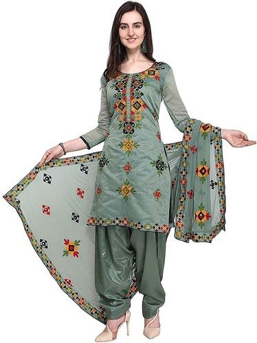 Designer Salwar Kameez | Cotton Embroidered Suits Manufacturers