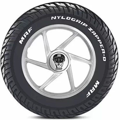 Madras Rubber Factory High Speed Rubber 100/90-10 Zapper Two Wheeler Tyre Diameter: 17 Inch (In)