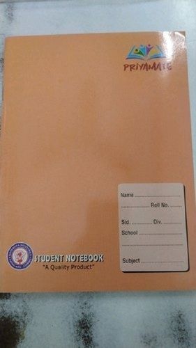 रेक्टेंगल शेप्ड हाई क्वालिटी पेपर्स A4 साइज प्रियामेट स्टूडेंट नोटबुक परफेक्ट बाउंड