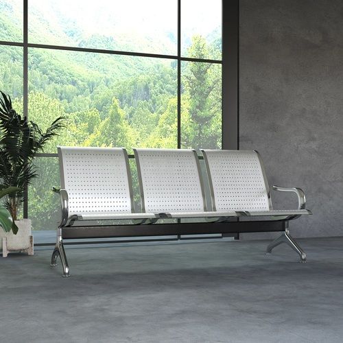 Silver Italia 3 Seater Bench (Nilkamal) Capacity: 300 Kg/Day