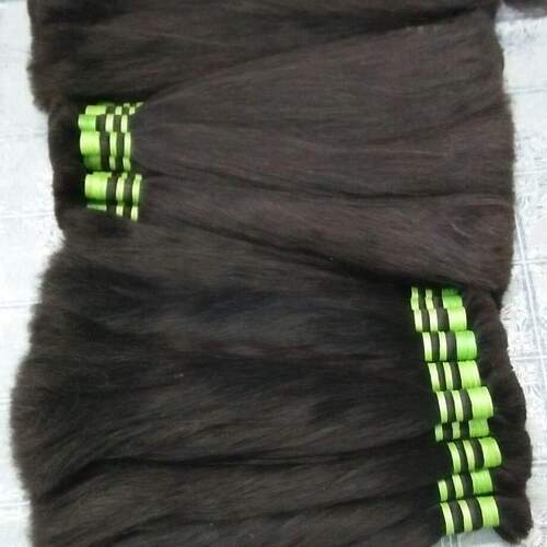 Black Smooth And Silky Natural Human Striaght Hair Extension