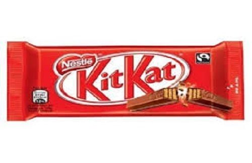 Dark Brown Sweet Crunchy And Tasty Solid Kitkat Chocolate