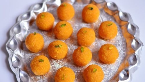 Tasty And Delicious Mouth Watering Hygienically Prepared Yellow Motichoor Ladoo Fat: 30% Grams (G)