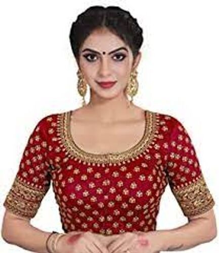 Women's Stylish Beautiful Fashionable And Low Cost Designer Red Blouse