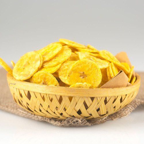 Testy  Tasty And Thickness Fresh For Longer Perfectly Sliced Yellow Banana Chips