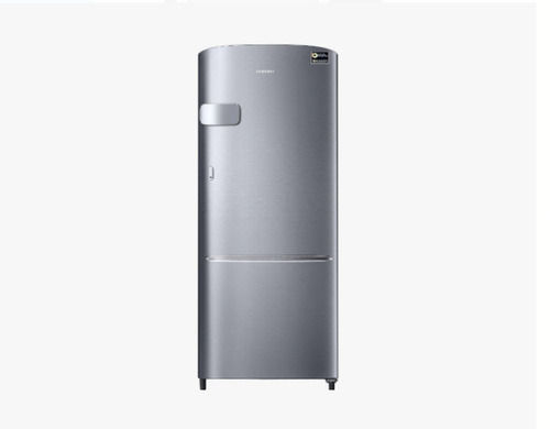 Plastic Good Quality Grey Samsung Single Door Refrigerator For Home, 192 Liters 