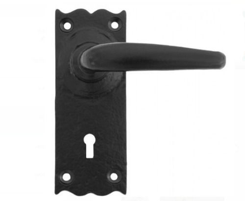 Polished Corrosion Resistant Stainless Steel Antique Designer Black Door Locks, 7 Inch 