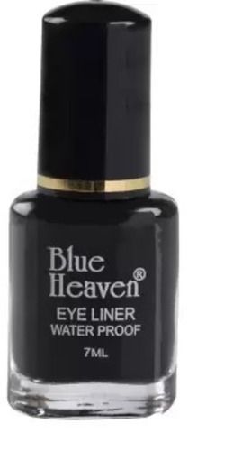 7 Ml Packaging Size Waterproof And Long Lasting Dark Black Blue Heaven Liquid Eyeliner 