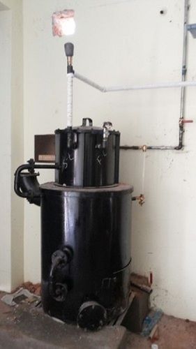 Black And Steel Colour Semi Automation Customized Steam Boiler Automation 