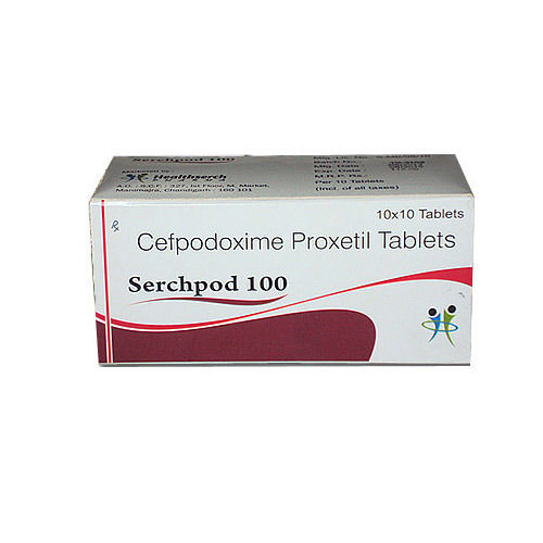 Cefpodoxime Proxetil Tablets, 10X10 Tablets General Medicines