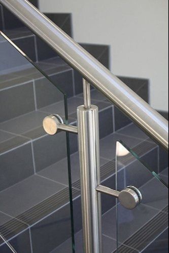 Corrosion Resistant And Durable Rust Proof Silver Stainless Steel Railing