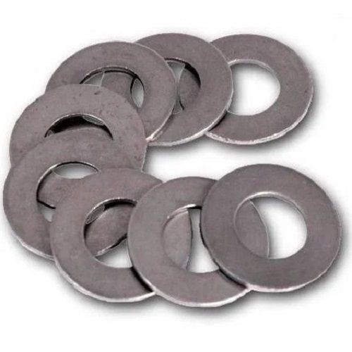 Corrosion Resistant Grey Color Ms Plain Washer Used For Industrial Applications Application: Distribute The Fastener'S Load While Reducing Heat And Friction During The Tightening Process