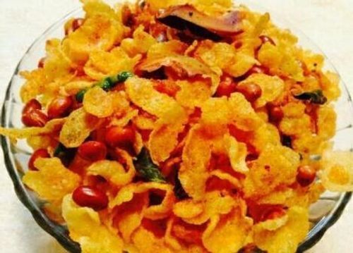 Delicious Tasty Origins Maharashtra Masala Corn-Flacks Crispy Testy Makai Chivda 