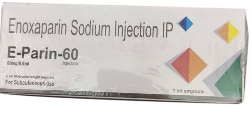 E-parin-60 Enoxaparin Injection 60 Mg/0.6 Ml