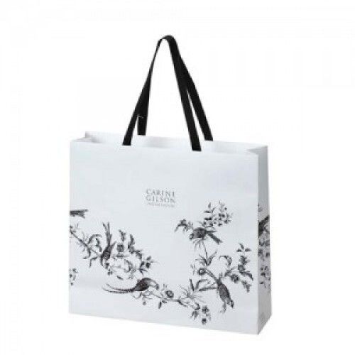 Easy To Handle Comfotable Light Weight Designing Stylish White Art Paper Bag