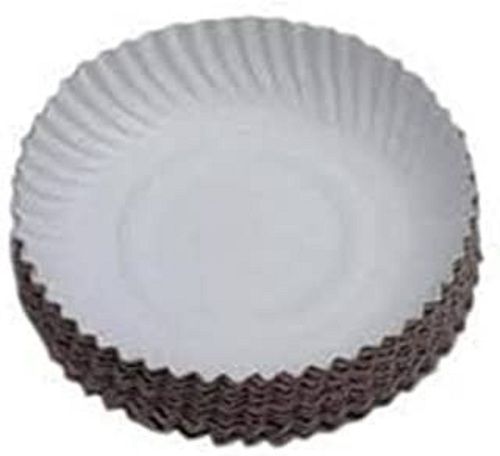 Ecofriendly Eco Friendly Disposable Plain White Paper Plate For Parties And Wedding