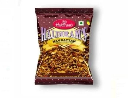 100 Percent Delicious And Tasty Haldiram Navratan Namkeen For Snacks, 25 Gram Carbohydrate: 18 Percentage ( % )