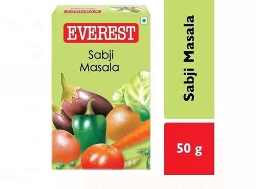 Brown 100 Percent Good Quality Dried And Blended Powder Everest Sabji Masala, 50 Gram 