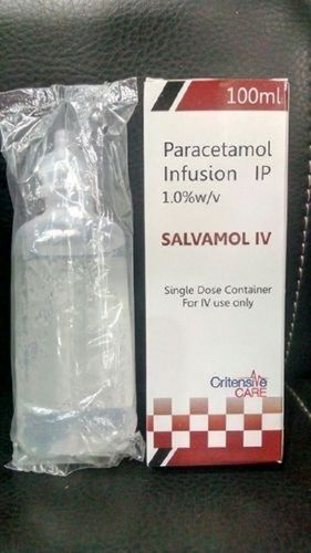 1000Mg/100Ml Packaging Type Pack Paracetamol Iv 1000Mg Drug Solutions